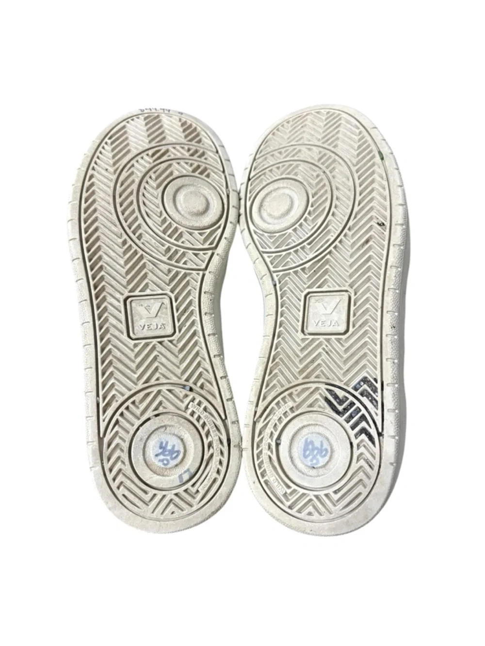 Veja V-10 Leather Sneaker White Black Women's Size 7 US/38 EU Casual Shoes - Picture 8 of 9